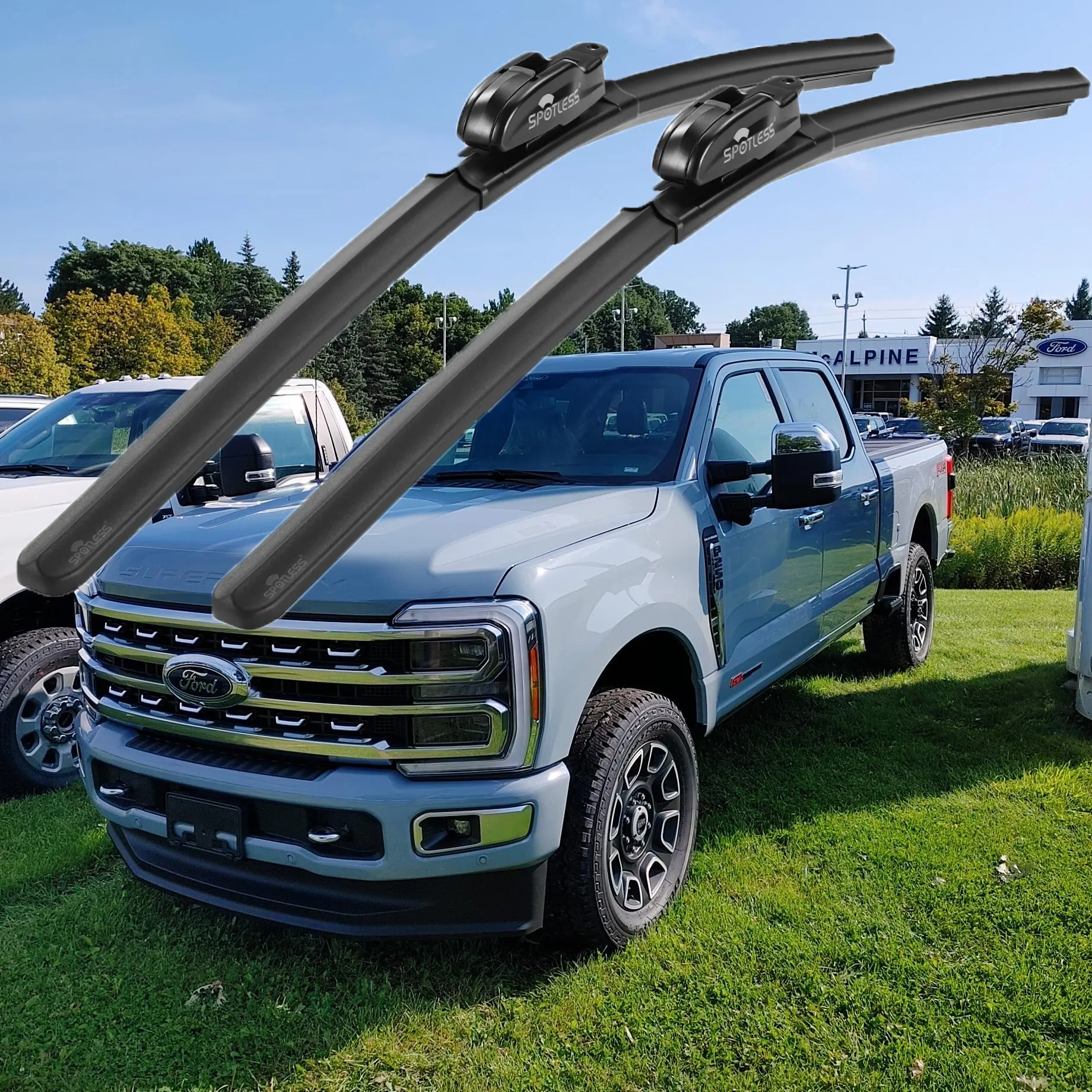 Hvordan endre viskerblad på Ford F-serien lastebiler (2015-2025 modeller)?